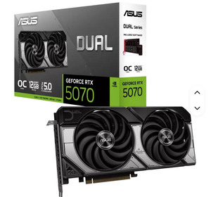 การ์ดจอกราฟิกสำหรับเล่นเกมบนเดสก์ท็อป GeForce RTX 5070 O12G GDDR Snow Leopard รุ่นใหม่แบบคู่ - Product Image 5