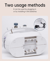 Machine à coudre à usage domestique, 202A micro poignée épaisse électrique, mini vente en gros portable avec lumière et couteau