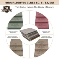 Panneau MDF mélaminé grain pierre écologique de qualité ENF, résistant à l'eau, ignifuge, anti-rayures, texture marbre, décoration de cuisine