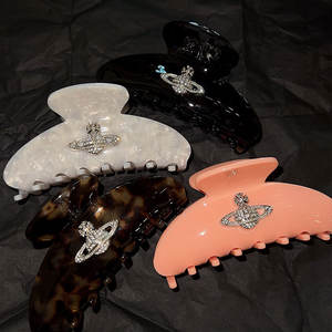 กิ๊บหนีบผมอะคริลิคอะซิเตทขนาด 9.5 ซม. สำหรับผู้หญิงและเด็กผู้หญิง - Product Image 2