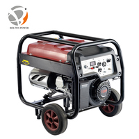 Belten 2kW Luftgekühlter 4-Takt Tragbarer 3-Phasen Benzingenerator Fernstart BT-2500G07 15L Kraftstofftank 10h Laufzeit Geräuscharm Dual