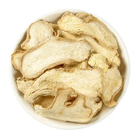 Tranches de gingembre cru séché, traitement AD, haute qualité, aliments naturels, épices chinoises pour régime, vente en gros - Meilleures ventes