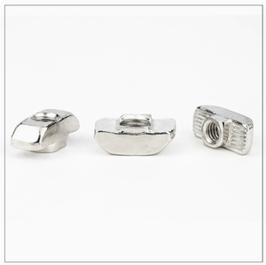Écrous en forme de <span class=keywords><strong>T</strong></span>, <span class=keywords><strong>t</strong></span>êtes de marteau, blocs d'écrous en forme de bateau, profilés en aluminium spéciaux. - Product Image 3