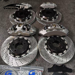 Rueda delantera 6 Pistón Freno grande Rueda trasera 4 Pistón Pinza Kit 380 mm Rotor Racing Brake Kit para <span class=keywords><strong>BMW</strong></span> X5 F15 F30 e46 e39 E30 e92 - Product Image 6