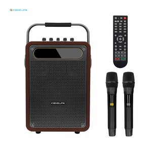 Ihomelife Loa Karaoke tất cả trong một đầu vào micrô kép điều khiển từ xa âm thanh chuyên nghiệp thiết kế di động hệ thống karaoke - Product Image 1