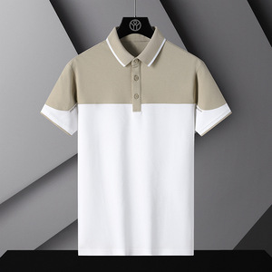 Polo da <span class=keywords><strong>Uomo</strong></span> Casual all'Ingrosso, <span class=keywords><strong>Taglie</strong></span> <span class=keywords><strong>Forti</strong></span>, Maniche Corte, Traspiranti, Magliette Sportive di Alta Qualità in Poliestere e Cotone - Product Image 4