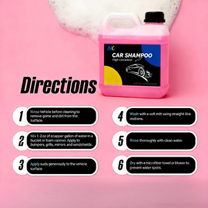 Espuma de Nieve para Lavado de Autos, 1L, OEM/OEDM, Rosa/Azul, Multifuncional, Ecológica, Bajo Olor, Líquido Químico - Product Image 6