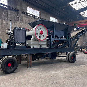 Trituradora de Mandíbulas Portátil de Alta Gama con Componentes Clave del Motor - Ideal para Operaciones Pequeñas de Trituración de Roca - Product Image 5