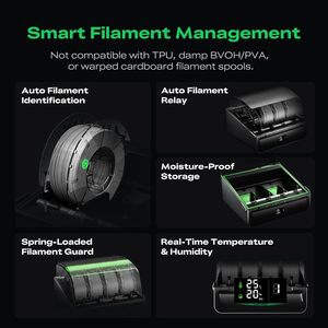 Creality K2 Pro Combo (A) Multicolor 3D <b>Printer</b> 600mm/s High-Speed Dual AI <b>Camera</b> Fully Assembled Auto 300x300x300mm - Product Image 6