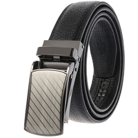 Ceinture à boucle automatique pour homme, vente en gros directe d'usine LY33-1857-5