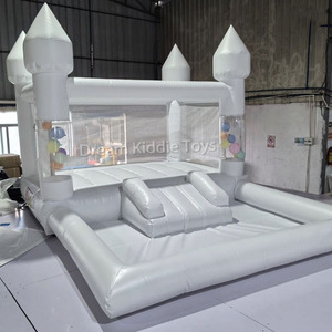 Trẻ Em Chơi <span class=keywords><strong>Inflatable</strong></span> Trắng Bouncer Với Bóng Pit Hồ Bơi <span class=keywords><strong>Inflatable</strong></span> Nhà Bouncy - Product Image 6