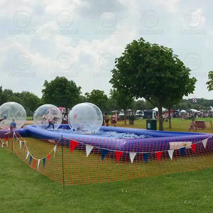 <span class=keywords><strong>Piscine</strong></span> gonflable avec des boules de bulle d'eau douce <span class=keywords><strong>Piscine</strong></span> gonflable extérieure avec des jouets de jeu de marche de l'eau pour des enfants adultes - Product Image 6