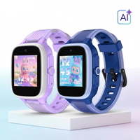 Reloj Inteligente 4G con IA para Niños, AMOLED, SOS, GPS, LBS, WIFI, Videollamada, Compatible con Tarjeta SIM, Android/iOS, Resistente al Agua IP68