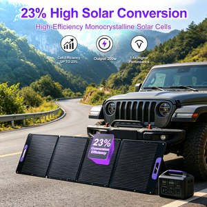 High Quality 200W Flexible Monocrystalline Silicone N-Type Rollable <b>Solar</b> <b>Panel</b> IP67 Waterproof 23% Efficiency for Boat Roof - Product Image 3