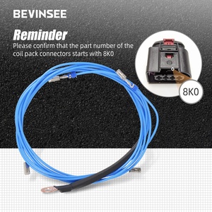 BEVINSEE Fil de terre de bobine 8K0 amélioré MK7 MK7.5 MK8 pour moteurs VW EA888 Gen3 2.0T 1.8T pour <span class=keywords><strong>Audi</strong></span> A3 <span class=keywords><strong>S3</strong></span> - Product Image 5