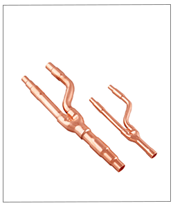 ท่อทองแดงแบบ Refnet สำหรับเครื่องปรับอากาศ VRF VRV แบบ Y-Branch และแบบกระจายลม - Product Image 2
