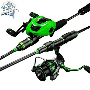 Nuovo arrivo 1.5-1.8M canna da spinning carbonio Ultra veloce luce morbida Micro-oggetto richiamo canna da pesca solida per fiume Stream