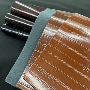 Cuir synthétique Qifeng à motif anguille, 1,0 mm, pour chaussures, sacs et meubles - Product Image 2