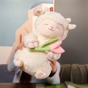 Peluche Otter Apaisante et Respirante <span class=keywords><strong>pour</strong></span> Bébé, Motif Mouton Mignon Multicolore, <span class=keywords><strong>Musique</strong></span> de Sommeil Apaisante, Style Dessin Animé Anime - Product Image 5