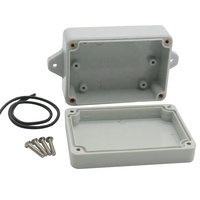 Caja de Conexiones Impermeable de ABS y PC con Diseño de Cierre Seguro para Sistemas Electrónicos y de Cableado