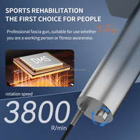 2025 AON-Fitness DMS productos de masaje muscular corporal pistola de fascia estimulador muscular profundo para máquina de percutor comercial Masajeador