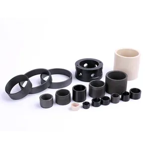 Factory Direct Sale Plastic Carbon Fiber Filled Peek Custom Guide Sleeve Bushing