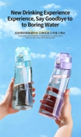 Bouteille de qualité alimentaire, saine, écologique et sûre, pour boire directement lors de randonnées, de sports, d'école, de natation, de danse, de saut, de course à pied et de randonnée.
