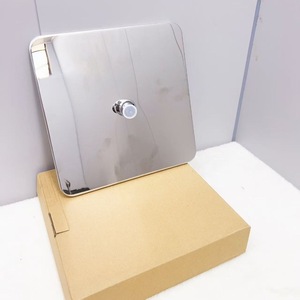 HONO ProLogium - Rociador de Techo de Acero Inoxidable, 25x25 cm, Acabado Espejo Cuadrado, Cabezal de Ducha Tipo Lluvia - Product Image 3