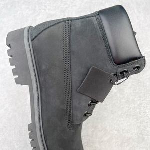 Botas de Hombre de Lujo, de Alta Calidad, de Cuero de Gamuza Transpirable, en Color Negro, Diseño Personalizado, Antideslizantes, de Seguridad, con Suela Gruesa - Product Image 5