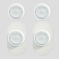Máquina TENS Personalizada 510k al por Mayor, Almohadilla EMS para Masajeador Corporal de Espalda, Dispositivo Recargable para Cuello, Estimulador Muscular, Fabricante