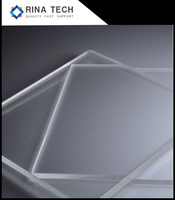 Lignes de sculpture 6mm panneau de guidage de lumière Mitsubishi qualité optique PS PC Laser pointillage PMMA LGP plaques feuille acrylique Rina Tech