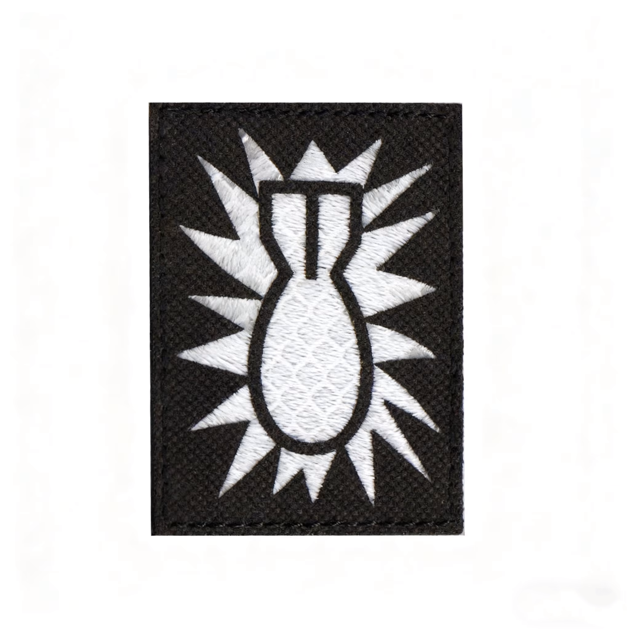 M00024-1 Reflective Bomb (Black and White)