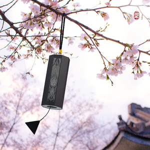 Calming Melody Wind <b>Chime</b> Bamboo Metal Wind <b>Bell</b> Meditation Sound Healing Yoga Spa Hanging Wall Window Decoration - Product Image 5