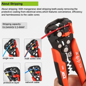 Yth 3 Trong 1 Dây Tước Công Cụ Điện Dây Cáp Tước Cutter Công Cụ Có Thể Điều Chỉnh Cắt Tự Động Dây Vũ Tước Kìm - Product Image 3