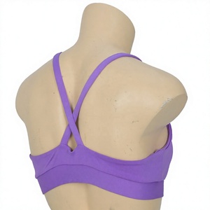 Blaze Fight Wear Soutien-gorge de sport personnalisé anti-bactérien à imprimé numérique uni et taille haute très élastique, à associer avec des leggings de yoga - Product Image 1