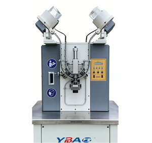 Machine de pose de boutons et de perforation entièrement automatique YBAO, machine à œillets double face pour chaussures, machine à riveter industrielle - Product Image 2