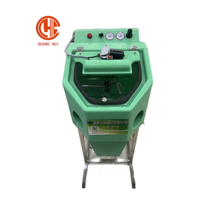 Guanghui 220V 600W antica sabbiatrice di colore verde plastica + gioielli in metallo attrezzature per la lucidatura di gioielleria negozio - Product Image 1