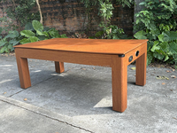 Table de hockey sur air de luxe personnalisable pour 2 joueurs, taille réglementaire adulte, en bois, commerciale, à suspension pneumatique, en acier inoxydable, pour la compétition et le divertissement