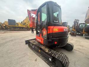 Mini-excavatrice Kubota U55 d'occasion, plus de puissance et d'accessibilité, en excellent état pour les travaux de terrassement exigeants de petite à moyenne taille. - Product Image 4