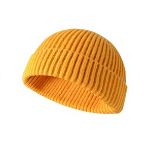 Bonnet en tricot côtelé rose, style pêcheur, en acrylique, unisexe, pour l'hiver et l'extérieur - Product Image 4
