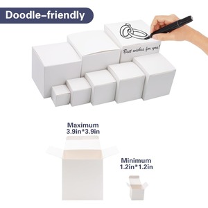 Joke Surprise White Square <b>Box</b> Funny Gage Supplies, Customizable for Christmas, Birthday, <b>Wedding</b> Packaging - Product Image 3