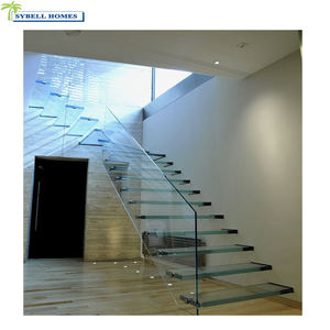 บันไดกระจกลามิเนตหลายชั้น15 + 15มม./19 + 19มม. บันไดลอย - Product Image 3
