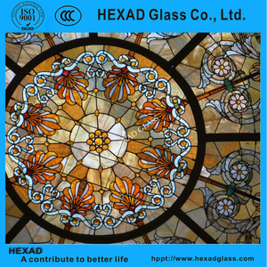 Venta al por mayor personalizada de mosaico de color turco Iglesia arte vidrio pintado techo cúpula de vidrio vitral pantalla Mural <span class=keywords><strong>ventana</strong></span> - Product Image 3