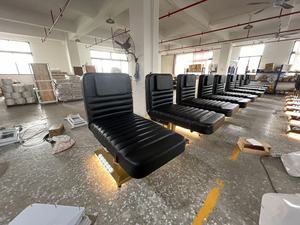 beauty tattoo lash split legs full podiatry chair salon furniture electric beauty facial massage bed foot podiatry chair - Product Image 2