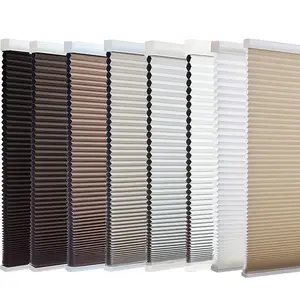 Cordless Light Filtering Cellular Shade Pleated 1.5 inch Honeycombs Shade for Office, Hotel and Other Sites