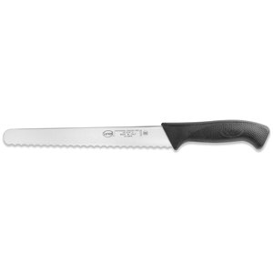 Cuchillo para pan Lame (24cm) Inox SKIN Negro y Cromo 302224 - Product Image 1