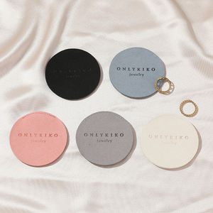 Bolsa de Joyería de Microfibra con Logotipo Personalizado, Bolsa Pequeña Multicolor para Pendientes, Embalaje de Joyería Multifuncional de Microfibra - Product Image 2