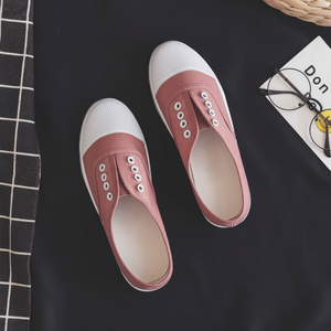 Sneaker da donna da passeggio per Fitness quotidiano con Design leggero in pizzo 4 colori D313 - Product Image 1