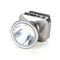 Phare LED haute capacité 8800 mAh pour l'aventure en plein air et le camping, en alliage d'aluminium, avec faisceau laser longue portée de 1000 m
