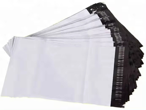 Tùy chỉnh gửi thư túi phân hủy sinh học vận chuyển túi compostable Poly bưu phẩm phong bì với logo - Product Image 3